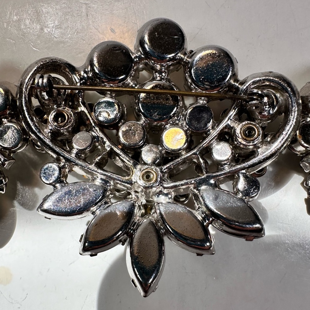 VERIFIED Vintage Juliana D&E brooch & earring set - Picture 9 of 12